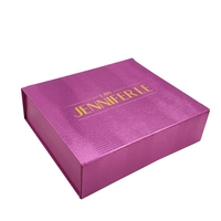 Boîte cadeau rigide magnétique texturée de luxe pour chaussures, vêtements, accessoires, motif crocodile personnalisé, emballage de marque haut de gamme