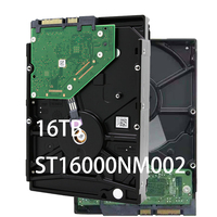 HDD SAS 16TB Baru ST16000NM002G Kelas Enterprise 7200RPM 256MB Cache 3.5-inci Penyimpanan Server Pusat Data Internal