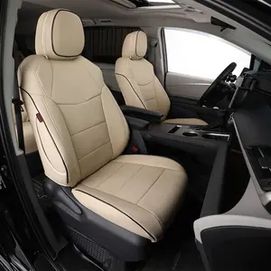 Ekr conjunto de capas de assento de carro, design clássico, personalizado, 7 assentos, para toyota sienna 2021 2022 2023