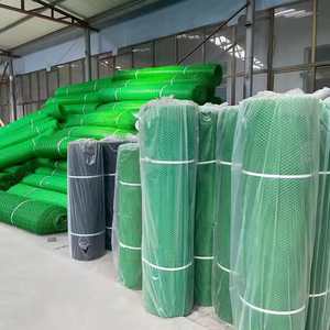 Plastic Mesh Fence Poultry Breeding Netting Free Fixing Tie Plastic Flat Farming <strong>Net</strong> Raising Chicken Goose Droppings <strong>Net</strong> - Product Image 2