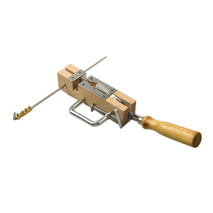 Perforateur d'œillets en bois et acier inoxydable pour cadres de ruche, outil d'apiculture pour l'installation d'œillets en cuivre sur les cadres de fondation de la cire d'<span class=keywords><strong>abeille</strong></span> - Product Image 3