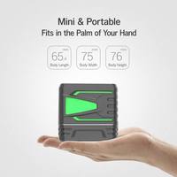 Niveau laser à faisceau vert, mini niveau laser, outil d'alignement avec pochette de rangement pour la construction et le bricolage à domicile, prix d'usine en gros