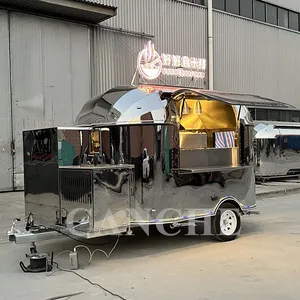 Camion à pizza mobile en acier inoxydable personnalisé, remorque de camping de haute qualité pour la cuisine - Product Image 6