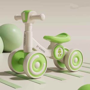 Vélo d'équilibre à quatre roues en plastique 3 en 1 de haute qualité pour enfants apprenant à marcher avec un harnais de sécurité à 3 points - Product Image 2