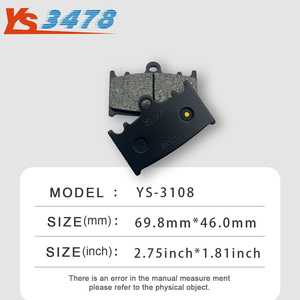 Pastilla de freno de motocicleta FA158 para <span class=keywords><strong>KAWASAKI</strong></span> ZR400 ZXR400 ZZR400 ZX400 ZZR600 ZX600 ZX6R ZXR750 GPZ900 ZX9R KLZ1000 ZZR1100 <span class=keywords><strong>VN1700</strong></span> - Product Image 4