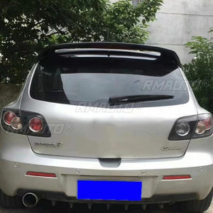 Alerón Trasero para Mazda 3 M3 2006-2013 Hatchback, Luces Traseras, Alerones de Fibra de Carbono, Alerón Deportivo Decorativo para Techo - Product Image 5