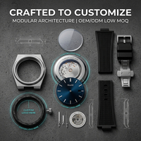 Montre mécanique unique pour homme, design squelette, automatique à remontage automatique, montre de luxe pour homme, personnalisable par un horloger