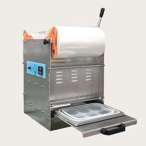 เครื่องซีลกล่องพลาสติกแบบกำหนดเองสำหรับบรรจุภัณฑ์เชิงพาณิชย์ เครื่องซีลกล่องอาหารแบบกดด้วยมือ อุปกรณ์ซีลกล่องอาหารแบบเร็ว เครื่องซีลชามแบบแมนนวล - Product Image 2