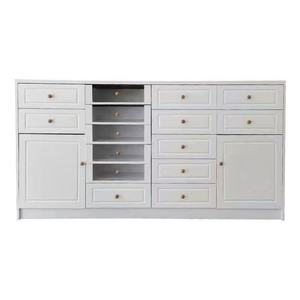 Armoire de présentation pour salon de manucure LE, armoire de rangement pour vernis à ongles et colle, tiroirs multi-niveaux, armoire de rangement sur pied - Product Image 1