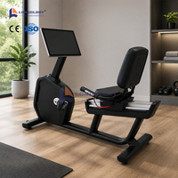 Vélo d'exercice stationnaire inclinable pour salle de sport, équipement de cardio-training, fabrication OEM/ODM pour la chaîne de gymnases