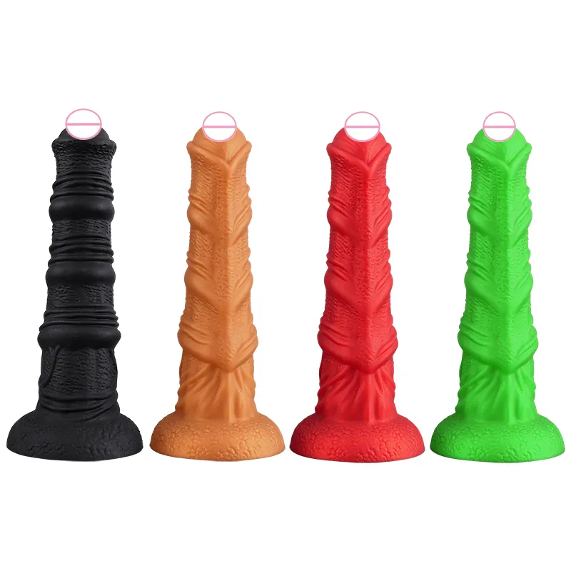 Pene colorato per Plug anale masturbazione delle donne giocattoli del sesso in Silicone morbido dildo femminile maschile giocattoli del sesso anale dildo realistico