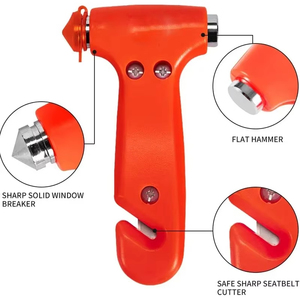 Herramienta de Escape de Emergencia para Automóviles al por Mayor: Martillo de Seguridad para Coche, Cortador de Cinturón de Seguridad, Rompeventanas para Accidentes - Product Image 5