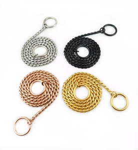 Wholesale 3Mm 4Mm 5Mm Copper Snake Chain Dog Chain Other Pet Collars Leashes Accessories For Dog