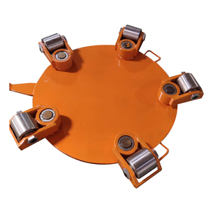 <span class=keywords><strong>Patin</strong></span> mobile de chariot de cargaison de transport de tortues de rouleau de machine résistante - Product Image 3