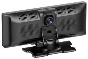 10.26 인치 무선 및 와이어 carplay 안드로이드 자동 BT FM WIFI 앱 제어 대시 보드 듀얼 렌즈 4K 듀얼 대시 캠 자동차 <span class=keywords><strong>DVR</strong></span> - Product Image 4