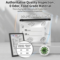 Sacs Ziploc en Aluminium pour Congélation et Conservation des Aliments, Sachets de Stockage de Viande Fraîche, Emballage Alimentaire en Gros