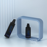 Flacon pompe sans air personnalisé en usine, 50 ml, 100 ml, flacons sans air, emballage de soins de la peau pour hommes, luxe, 1 oz, flacons pompe pour crème pour le visage, sérum