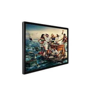 42 inch Android cafe wall mount display with split screen and video file play list lcd digital signage advertising