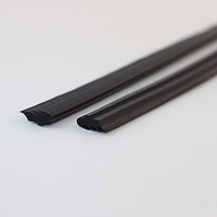 Bande d'étanchéité en caoutchouc silicone double face personnalisée, résistante à l'eau et à l'huile, pour portes, fenêtres, armoires et équipements