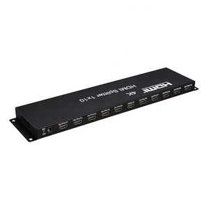 Hot Bán <span class=keywords><strong>10</strong></span> Cổng 4K <span class=keywords><strong>HDMI</strong></span> <span class=keywords><strong>Splitter</strong></span> 1X10 V1.4 <span class=keywords><strong>HDMI</strong></span> <span class=keywords><strong>Splitter</strong></span> 1 Trong <span class=keywords><strong>10</strong></span> Out Với EDID - Product Image 5