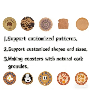 Posavasos de <span class=keywords><strong>Corcho</strong></span> <span class=keywords><strong>Aislante</strong></span> de Calor para Mesa - Product Image 5