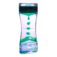 Jouets à bulles liquides colorés avec minuteur, Jouet sensoriel, Nouveaux jouets colorés amusants, Minuteur à mouvement liquide, Jouet sensoriel apaisant anti-stress