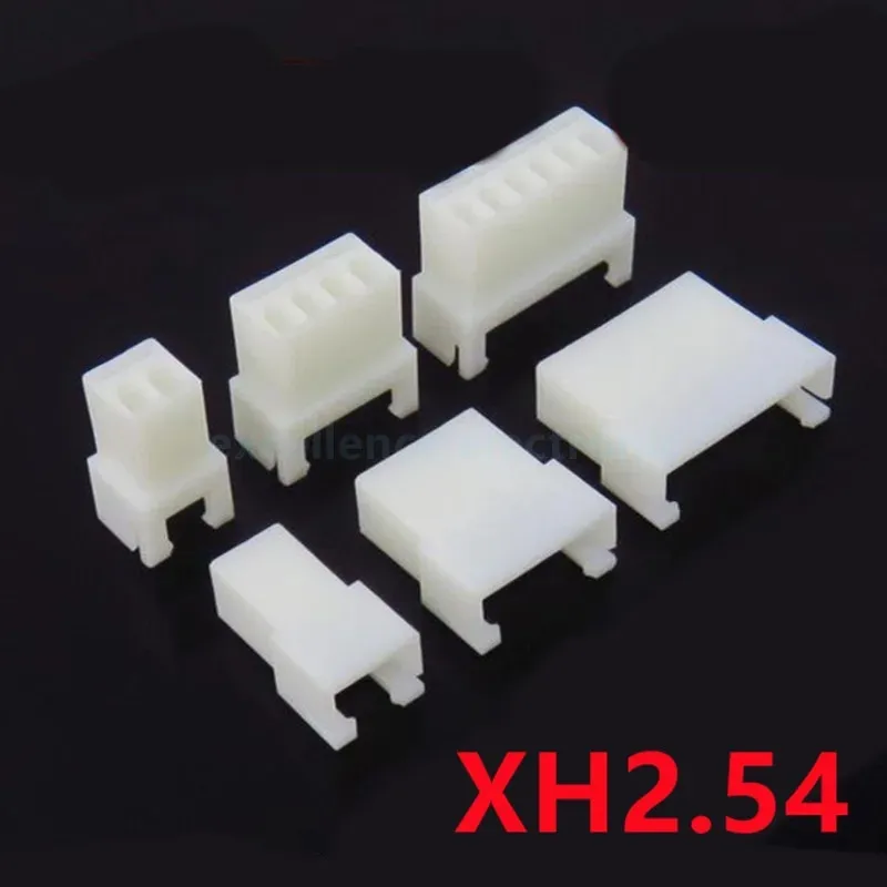 XH2.54 TJC3 Female Connector Housing 2.54mm Pitch 2P 3P 4P 5P 6P 7P 8P XH Plug Plastic Shell