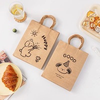 Gobelets en papier d'emballage alimentaire jetables à emporter personnalisés sacs à guichet unique fenêtres en plastique tasses à café pailles en papier achat facile
