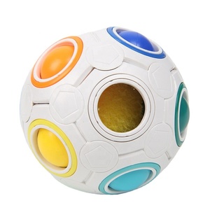 2024 Hot Bán New Ma Thuật Cầu Vồng Bóng <span class=keywords><strong>Cube</strong></span> Trẻ Em Của Giáo Dục Đồ Chơi Bóng Đá 12 Lỗ Đàn Hồi Giải Nén Vui Vẻ <span class=keywords><strong>Fidget</strong></span> Đồ Chơi Trẻ Em - Product Image 1