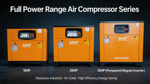 Compresor de Aire Lubricado AOKEF 10/20/30HP 7.5/15/22KW, Bomba de Motor Industrial Estacionaria con PLC, Personalización al por Mayor - Product Image 4