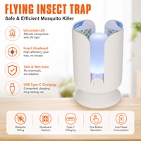 Hete binnen UV vliegenvanger kleefplaat insectenval LED vliegenvanger machine voor fruitvliegen muggen huis keuken restaurant