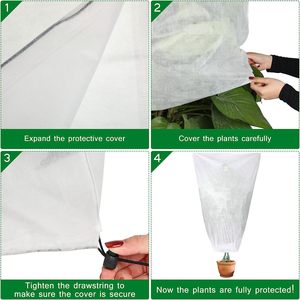 ผ้าคลุมต้นไม้ ผ้าคลุมต้นไม้ภายนอกอาคาร ป้องกันสัตว์และแมลง ผ้าคลุมต้นไม้ ป้องกันพุ่มไม้ - Product Image 6