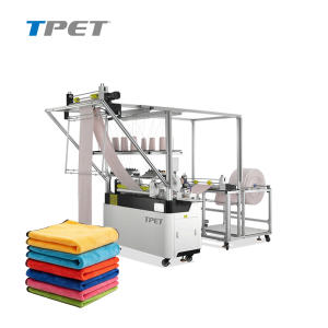 Machine à ourler entièrement automatique facile à utiliser pour serviettes en microfibre avec fabricant du produit - Product Image 1