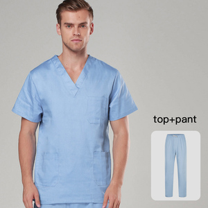 Uniformes de gommages médicaux personnalisés, ensembles de gommages médicaux, ensemble d'uniformes tissés pour infirmières - Product Image 6