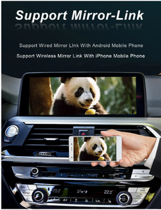 Android 10,25 pulgadas CPU MTK 4 + 64/8 + 128 GB opcional HD entrada de cámara inversa pantalla Android para BMW 5 Series - Product Image 3