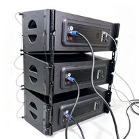 Dual 10 Inch Line Array VR-210 Dual 10 Inch 1400W Peak Power Line Array Speaker Portable Active Audio untuk Pertunjukan Luar Ruangan