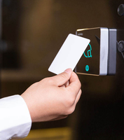 Carte PVC intelligente RFID NFC personnalisable et imprimable, étanche, 13,56 MHz, pour la gestion hôtelière et les avis