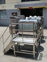 Mélangeur à ruban horizontal grande capacité 300 kg-5000 L, machine industrielle de mélange de poudre sèche