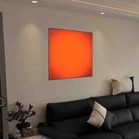 Akıllı Wi-Fi LED Işık Tablosu Gün Doğumu Gün Batımı Simülasyonu Uygulaması Ses Kontrolü 100cm Işıklı Duvar Sanatı Modern Akıllı Ev için