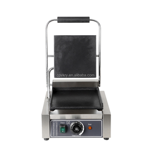 Thương mại điện không dính thép không gỉ bảng duy nhất áp lực phẳng tấm Panini nướng cao su bền xử lý điều kiện mới - Product Image 1