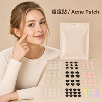 Pansement hydrocolloïde pour boutons, isolant de la poussière et des irritations cosmétiques, crée un environnement humide scellé pour la cicatrisation des plaies, médecine chinoise