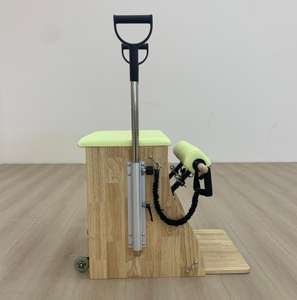 Equipo de fitness Pilates Máquina de reacondicionamiento Pilates Madera de roble Wuda Silla Combinación estable Silla de Pilates - Product Image 3