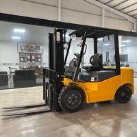 Chariot élévateur électrique WGZN 2 tonnes, batterie lithium, hauteur de levage 3500 mm, 4 m, 6 m, puissant pour le chargement de matériaux de construction en chantier
