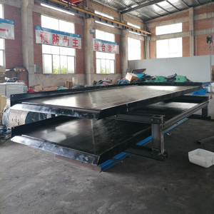 Máquina de Separação por Gravidade de Antimônio, Ouro e Tungstênio da Bolívia, Separador Mineral, Mesa de Agitação de Fibra de Vidro de Duplo Andar - Product Image 3