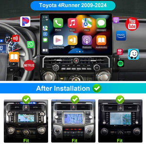 Estéreo Inalámbrico <span class=keywords><strong>para</strong></span> Auto con CarPlay y Android Auto <span class=keywords><strong>para</strong></span> Toyota 4Runner 2009 - Pantalla Táctil HD Android de 16 Pulgadas, Navegación GPS, Radio, Bluetooth - Product Image 3