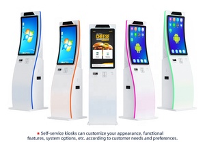 Selfservice Payment System Monitor Stand Self Service Checkout for Supermarket - Product Image 4