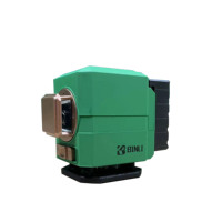 Niveau laser à base rotative à 360 degrés, lampe LED, faisceau vert, auto-nivelant