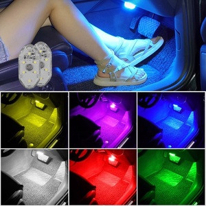 Lampe tactile 6 LED <span class=keywords><strong>sans</strong></span> <span class=keywords><strong>fil</strong></span> pour intérieur de voiture, éclairage de plafond, lampe de lecture pour porte, pieds, coffre et rangement - Product Image 6