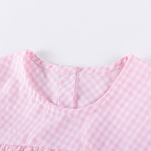 Petites filles robe manches longues col rond <span class=keywords><strong>dessin</strong></span> <span class=keywords><strong>animé</strong></span> cerf de noël broderie robe douce <span class=keywords><strong>pour</strong></span> 2-7Y - Product Image 4