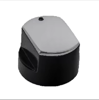 Poignée ovale classique en plastique pour porte et tiroir industrielle avec marquage noir pour armoire de cuisine d'hôtel – Performance stable